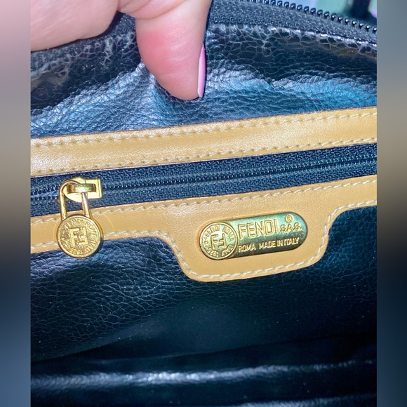 Fendi Hand Bag Brown/ great condition - Picture 12 of 13